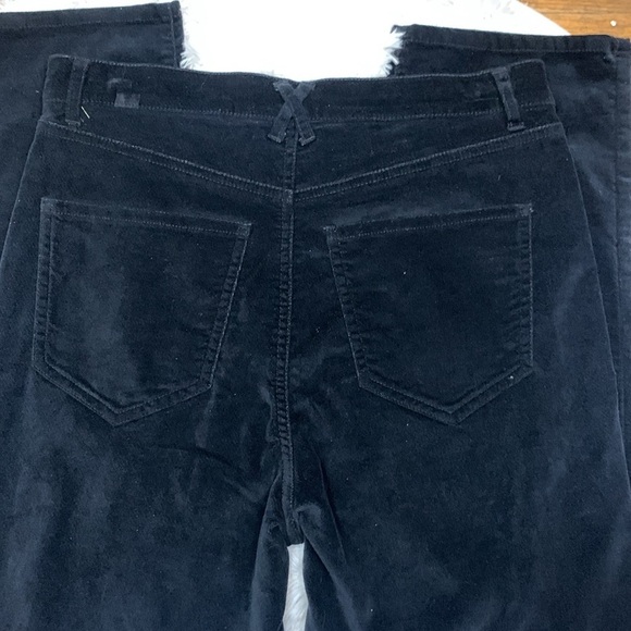Express Black Velvet Super High Rise Straight Pant- NWT - Picture 12 of 16